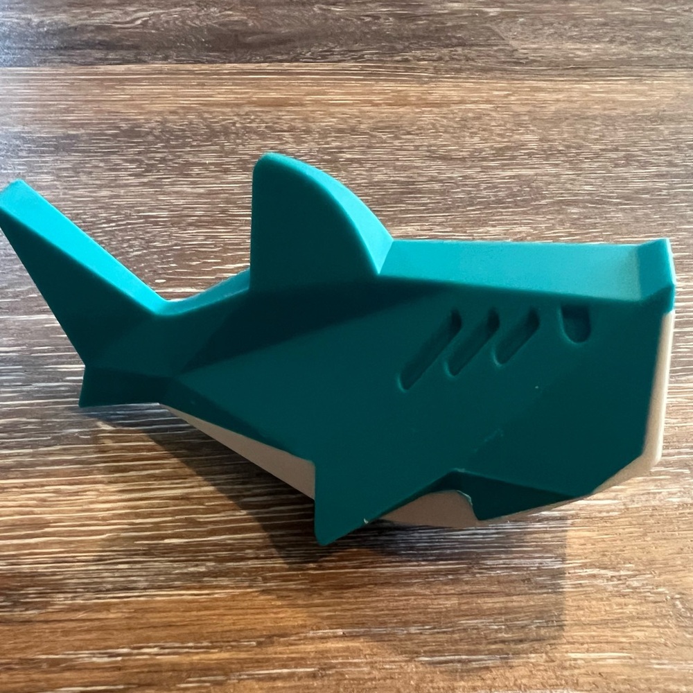 Beasts of Balance Shark Artefact Replacement Part Pieces Stacking Game Blue
